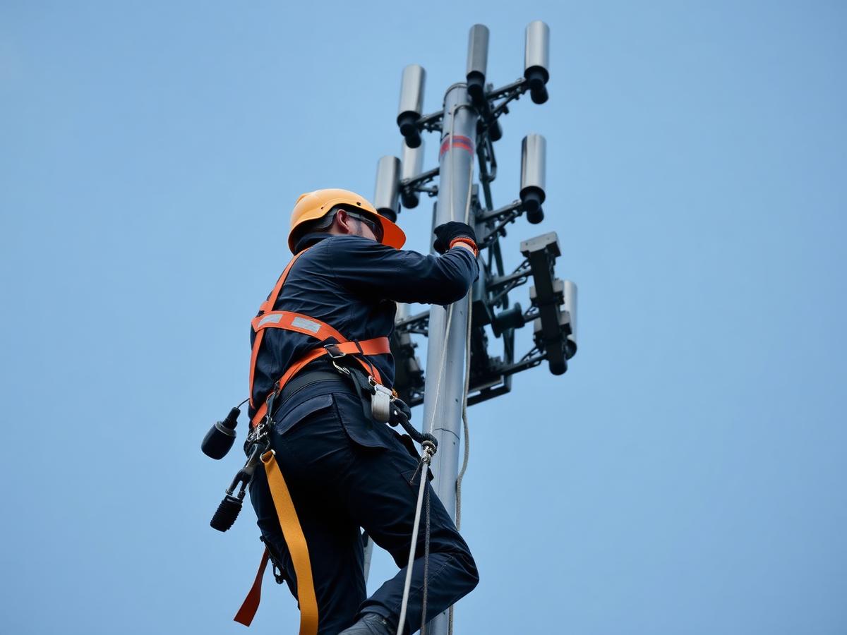 Serviços em torres de telecomunicações